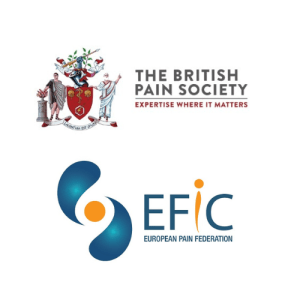 The British Pain Society and EFIC logos